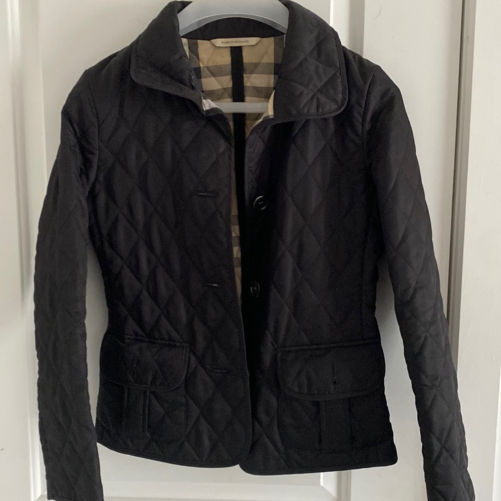 Burberry quilted jacket